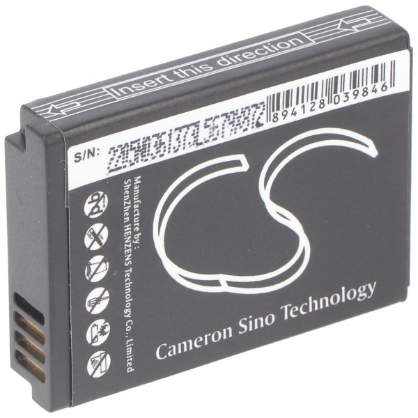 Batterij geschikt voor Samsung BP-85A, BP85A, PL210, SH100, WB210