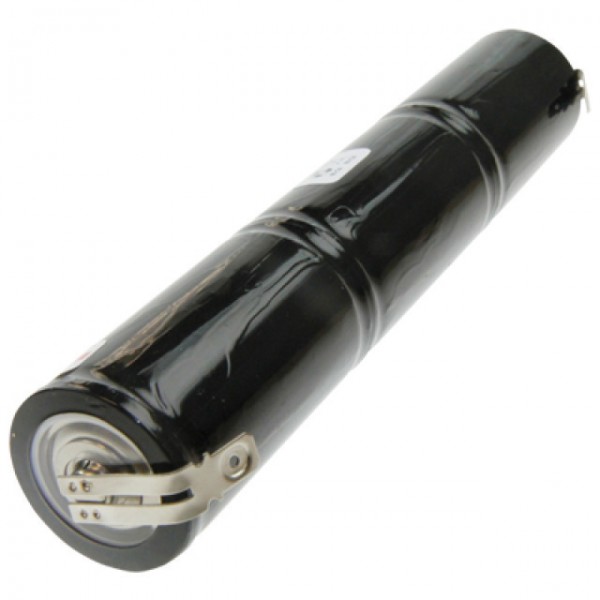 Batterij voor noodverlichting L1x3 BlackFox BF-4000DH met Faston +6,3 mm -4,8 mm 3,6 V, 4000 mAh