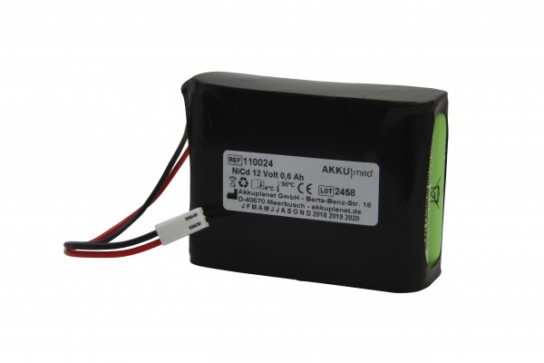 NC-batterij geschikt voor Fresenius Vial (MCM) P200 / VP1000 CE-compatibel