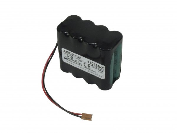 NiMH-batterij geschikt voor Terumo-infusiepomp TE311 / TE312 / TE331 / TE332 9,6 volt 1,65 Ah CE-conform