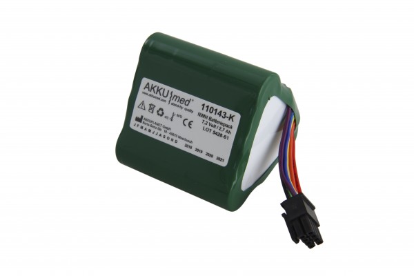 NiMH-batterij doorgegeven voor Alaris Medical System Asena - Smart Pack 1000SP01122