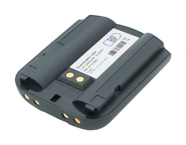 LiIon 7.4V 2600mAh scanner batterij vervangt Intermec 318-020-001 AB1G