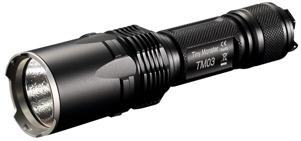 Nitecore TM03 LED-zaklamp CREE XHP70 LED-zaklamp inclusief 18650 IMR-batterij en tot 2800 lumen
