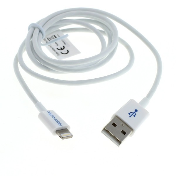 USB 2.0-synchronisatie- en oplaadkabel voor Apple iPhone Xs, iPhone Xs Max, iPhone Xr, &quot;Made for iOS&quot; -gecertificeerd, ca. 1 meter lang