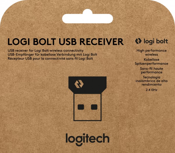 Logitech USB-ontvanger, draadloos, bout voor toetsenborden, muizen, zakelijk
