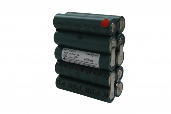 NiMH-batterijinzet geschikt voor Mediana Oximax N5600 pulsoximeter 12,0 volt 4,0 Ah (Mediana - type X6004-0)