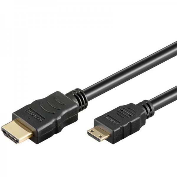 High Speed HDMI ™ met Ethernet 1,5 meter HDMI ™ A-connector naar HDMI ™ C-connector mini