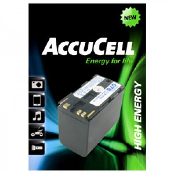 AccuCell-batterij geschikt voor Canon BP-945, BP-950, BP-950G, BP-970, BP-970G