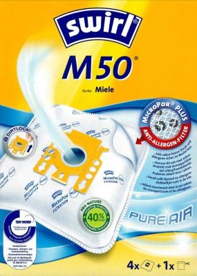 Swirl stofzuigerzak M50 (M51 / M53) MicroPor Plus voor Miele stofzuigers