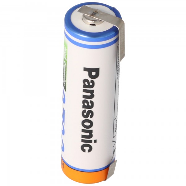 Panasonic Mignon AA NiMH-batterij HR-3U 2700mAh met U-vormige soldeertag