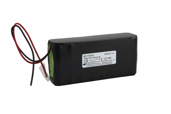 NC batterij Hellige defibrillator SCP912 / 840 CE-conform